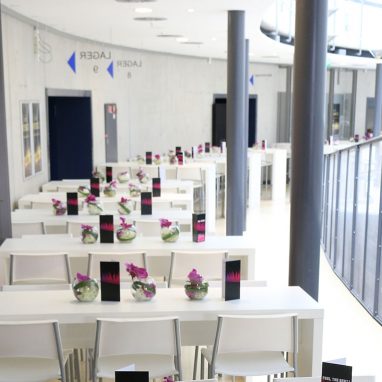 Der Umlauf als Cateringarea