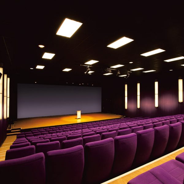 Saal 6 (Theatersaal) Der Saal 6 (Theatersaal) für bis zu 320 Personen.