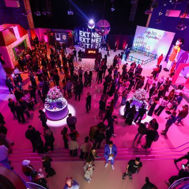 Saal 1 (Hauptsaal) bei einer Präsentation von NETFLIX (SQUID Game).