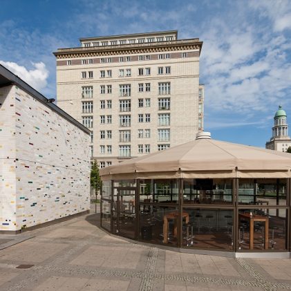 Der KOSMOS Outdoorpavillon.